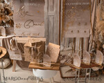 TISCHDEKORATIONSCHILDER   Acryl Tischdekoration Zahlen Acrylbogen Ombre Cappuccino Tischmenü, klarer Acryl- und Goldschild, nude gold Plexi Tischnummern, tanfarbene Luxus-Hochzeitsdekoration, erdige Hochzeitsschilder goldene Spiegel Tischnummern20