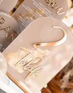 TABLE DECOR SIGNS Acrylic table decor Numbers Acrylic Arch Cappuccino Bar Menu, Clear Acrylic And Gold Bar Menu, Nude Taupe Gold Plexi Drink Bar Menu, Tan Luxury Wedding Drink Bar Table Decor, Earthy Wedding Signage Golden Mirror Bar Menu45