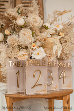 TABLE DECOR SIGNS Acrylic table decor Numbers Acrylic Ombre Beige Table Numbers, Painted plexi & gold table numbers, Nude Taupe Gold Plexi Table Numbers, Tan Luxury Wedding Table Decor, Earthy Wedding Sign20