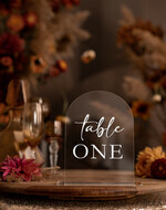 TABLE DECOR SIGNS Acrylic table decor Numbers Transparent Acrylic Arch Table Numbers, Simple Clear Acrylic Sign, Plexi Table Numbers With Stand, Luxury Wedding Table Decor, Wedding Signage Table Numbers5