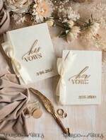 HOCHZEITSVERSPRECHEN  
 Acrylklar Gold Braut- und Bräutigam-Eidbücher, Hochzeitsgelübde, personalisierte Eid-Heftchen, seine und ihre Eidbücher, maßgeschneiderte Hochzeitsgelübde-Boxen, Brautparty-Geschenk24