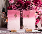 WEDDING VOWS Acrylic Clear Gold Acrylic Ombre Bride and groom vow books, wedding vow books, personalized vow booklets, his and her vow books, custom wedding vows, bridal shower gift16