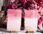 WEDDING VOWS Acrylic Clear Gold Acrylic Ombre Bride and groom vow books, wedding vow books, personalized vow booklets, his and her vow books, custom wedding vows, bridal shower gift16