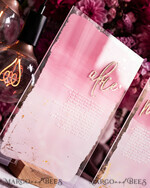 WEDDING VOWS Acrylic Clear Gold Acrylic Ombre Bride and groom vow books, wedding vow books, personalized vow booklets, his and her vow books, custom wedding vows, bridal shower gift16