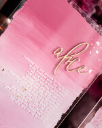 WEDDING VOWS Acrylic Clear Gold Acrylic Ombre Bride and groom vow books, wedding vow books, personalized vow booklets, his and her vow books, custom wedding vows, bridal shower gift16