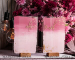 WEDDING VOWS Acrylic Clear Gold Acrylic Ombre Bride and groom vow books, wedding vow books, personalized vow booklets, his and her vow books, custom wedding vows, bridal shower gift16