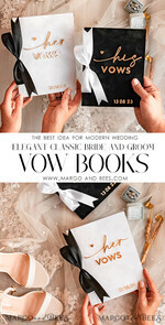 WEDDING VOWS Acrylic Clear Gold Elegant Classic Bride and groom vow books, Black White Gold wedding vow books set of two, Velvet personalized vow booklets, Golden Mirror his and her vow books, Acrylic His Hers Gold custom wedding vow cases, bridal shower gift23