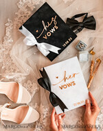 WEDDING VOWS Acrylic Clear Gold Elegant Classic Bride and groom vow books, Black White Gold wedding vow books set of two, Velvet personalized vow booklets, Golden Mirror his and her vow books, Acrylic His Hers Gold custom wedding vow cases, bridal shower gift23