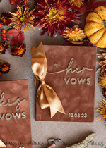 HOCHZEITSVERSPRECHEN  
 Acrylklar Gold Terracotta Fall Braut und Bräutigam Gelübde Bücher, Burnt Orange Hochzeitsgelübde Bücher Set von zwei, Samt Rost personalisierte Gelübde Heftchen, Golden Mirror seine und ihre Gelübde Bücher, Acryl Kupfer Gold maßgeschneiderte Hochzeitsgelübde Fälle, Hochzeitsduschen Geschenk17