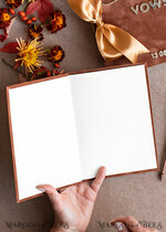 HOCHZEITSVERSPRECHEN  
 Acrylklar Gold Terracotta Fall Braut und Bräutigam Gelübde Bücher, Burnt Orange Hochzeitsgelübde Bücher Set von zwei, Samt Rost personalisierte Gelübde Heftchen, Golden Mirror seine und ihre Gelübde Bücher, Acryl Kupfer Gold maßgeschneiderte Hochzeitsgelübde Fälle, Hochzeitsduschen Geschenk17