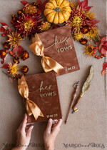 HOCHZEITSVERSPRECHEN  
 Acrylklar Gold Terracotta Fall Braut und Bräutigam Gelübde Bücher, Burnt Orange Hochzeitsgelübde Bücher Set von zwei, Samt Rost personalisierte Gelübde Heftchen, Golden Mirror seine und ihre Gelübde Bücher, Acryl Kupfer Gold maßgeschneiderte Hochzeitsgelübde Fälle, Hochzeitsduschen Geschenk17
