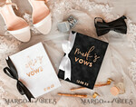 WEDDING VOWS Acrylic Clear Gold Elegant Classic Bride and groom vow books, Black White Gold wedding vow books set of two, Velvet personalized vow booklets, Golden Mirror his and her vow books, Acrylic His Hers Gold custom wedding vow cases, bridal shower gift17