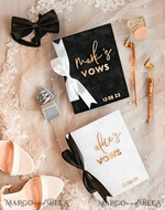 WEDDING VOWS Acrylic Clear Gold Elegant Classic Bride and groom vow books, Black White Gold wedding vow books set of two, Velvet personalized vow booklets, Golden Mirror his and her vow books, Acrylic His Hers Gold custom wedding vow cases, bridal shower gift17