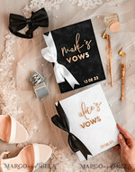 WEDDING VOWS Acrylic Clear Gold Elegant Classic Bride and groom vow books, Black White Gold wedding vow books set of two, Velvet personalized vow booklets, Golden Mirror his and her vow books, Acrylic His Hers Gold custom wedding vow cases, bridal shower gift17