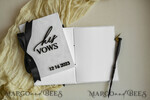 WEDDING VOWS Acrylic Clear Gold Elegant Classic Bride and groom vow books, Black White wedding vow books set of two, Velvet personalized vow booklets, Golden Mirror his and her vow books, Acrylic His Hers Gold custom wedding vow cases, bridal shower gift22