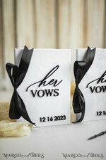 WEDDING VOWS Acrylic Clear Gold Elegant Classic Bride and groom vow books, Black White wedding vow books set of two, Velvet personalized vow booklets, Golden Mirror his and her vow books, Acrylic His Hers Gold custom wedding vow cases, bridal shower gift22