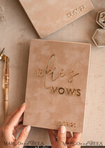WEDDING VOWS Acrylic Clear Gold Bride and groom vow books, wedding vow books, personalized vow booklets, his and her vow books, custom wedding vow cases, bridal shower gift17
