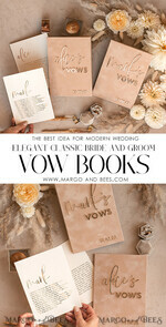 WEDDING VOWS Acrylic Clear Gold Bride and groom vow books, wedding vow books, personalized vow booklets, his and her vow books, custom wedding vow cases, bridal shower gift17