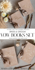 WEDDING VOWS Acrylic Clear Gold Bride and groom vow books, wedding vow books set of two, personalized vow booklets, his and her vow books, custom wedding vow cases, bridal shower gift16