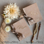 WEDDING VOWS Acrylic Clear Gold Bride and groom vow books, wedding vow books set of two, personalized vow booklets, his and her vow books, custom wedding vow cases, bridal shower gift16