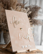 HOCHZEITSVERSPRECHEN  
 Acrylklar Gold Braut- und Bräutigam-Eidbücher, Hochzeits-Eidbücher, personalisierte Eid-Heftchen, seine und ihre Eidbücher, individuelle Hochzeits-Eid-Boxen, Geschenk zur Hochzeitsfeier.14
