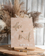 HOCHZEITSVERSPRECHEN  
 Acrylklar Gold Braut- und Bräutigam-Eidbücher, Hochzeits-Eidbücher, personalisierte Eid-Heftchen, seine und ihre Eidbücher, individuelle Hochzeits-Eid-Boxen, Geschenk zur Hochzeitsfeier.14