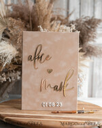 HOCHZEITSVERSPRECHEN  
 Acrylklar Gold Braut- und Bräutigam-Eidbücher, Hochzeits-Eidbücher, personalisierte Eid-Heftchen, seine und ihre Eidbücher, individuelle Hochzeits-Eid-Boxen, Geschenk zur Hochzeitsfeier.14