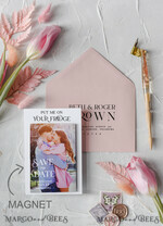 SAVE THE DATES photo magnets Personalised Save the Date, custom photography3