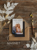 SAVE THE DATES photo magnets Personalised Save the Date, custom photography2