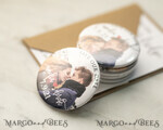 SAVE THE DATES photo magnets Save the Dates Set Card with Your Photo Fridge Magnet6