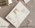 PROBENNEHMESERVICE
 Muster
 Muster, maßgeschneiderte Musterkollektion Herbst Spiegelgold Hochzeitskarten, elegante Terrakotta Hochzeitskarten, burnt orange Acryl Hochzeits Einladungen, Spiegelgold Plexi Hochzeits Einladungssuite.19