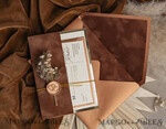 PROBENNEHMESERVICE
 Muster
 Muster, maßgeschneiderte Musterkollektion Herbst Spiegelgold Hochzeitskarten, elegante Terrakotta Hochzeitskarten, burnt orange Acryl Hochzeits Einladungen, Spiegelgold Plexi Hochzeits Einladungssuite.19