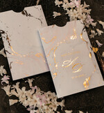 SAMPLING SERVICE samples Gold Marble wedding Invitation Sample, luxury handmade sample set, Gold Foil wedding invitation, pocket marble gold invites sample set24