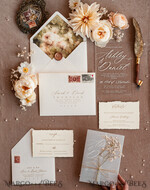 SAMPLING SERVICE samples Rustic wedding Invitation Sample, handmade sample set, Acrylic wedding invitation sample set, Baby Breath invites sample set, clear acryl invites samples9