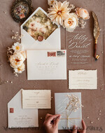 SAMPLING SERVICE samples Rustic wedding Invitation Sample, handmade sample set, Acrylic wedding invitation sample set, Baby Breath invites sample set, clear acryl invites samples9
