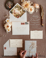 SAMPLING SERVICE samples Rustic wedding Invitation Sample, handmade sample set, Acrylic wedding invitation sample set, Baby Breath invites sample set, clear acryl invites samples9