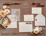 SAMPLING SERVICE samples Rustic wedding Invitation Sample, handmade sample set, Acrylic wedding invitation sample set, Baby Breath invites sample set, clear acryl invites samples9