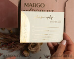 SAMPLING SERVICE samples Dusty Rose wedding Invitation Sample, handmade sample set, Pink Velvet and Gold Foil wedding invitation, blush pink invites sample set18