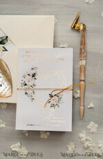 SAVE THE DATES acrylic gold magnets Personalised Gold Acrylic  Save the Date Magnet and Card, Gold Wedding Save The Dates Plexi Magnets, Wedding Boho Save The Date Cards5