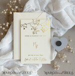 DATEN MERKEN Acrylgoldmagnete Personalisierter Gold-Acryl-Save-the-Date-Magnet und -Karte, Goldene Hochzeits-Save-the-Dates-Plexi-Magnete, Hochzeits-Boho-Save-the-Date-Karten3