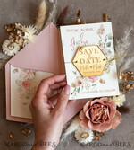 SAVE THE DATES acrylic gold magnets Personalised Gold Acrylic  Save the Date Magnet and Card, Gold Blush Pink Wedding Save The Dates Plexi Magnets, Wedding Boho Save The Date Cards6