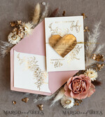 SAVE THE DATES acrylic gold magnets Personalised Gold Acrylic Heart Save the Date Magnet and Card, blush Pink Wedding Save The Dates Plexi Magnets, Wedding Boho Save The Date Cards5