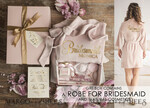 BRIDESMAID/BEST MAN BOX WILL YOU BE MY BRIDESMAID Maid of Honor Bridesmaid Present Velvet Robe, Thank you cosmetic GIFT BOX, natural spa sey29