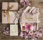 BRIDESMAID/BEST MAN BOX WILL YOU BE MY BRIDESMAID Bridesmaid Luxury Velvet Robe, Maid og Honor Gift Box, Spa Day cosmetic wedding set15