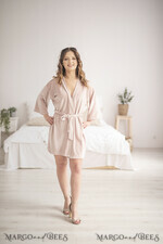 BRIDESMAID/BEST MAN BOX WILL YOU BE MY BRIDESMAID Maid Of Honor Wedding Present Box, Velvet Robe Bridesmaid Proposal, natural set for wedding26