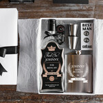 Brautjungfer/Trauzeuge Box BEST MAN DANKE Trauzeuge Dankeschön Geschenkkarton, personalisiertes Geschenk für den besten Mann, Whiskey Geschenk für den besten Mann8