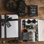 Brautjungfer/Trauzeuge Box BEST MAN DANKE Luxuriöse Trauzeuge Hochzeitsgeschenkbox, elegante personalisierte Dankeschön-Box für den Trauzeugen, moderne und individuell gestaltete Hochzeitsanfrage-Box für den Trauzeugen mit einer Frage- oder Dankeskarten.10
