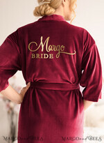 FRISCH VERHEIRATETES PAAR GESCHENKE Brautgeschenke Burgunderhochzeitsrobe für Braut und Brautjungfern, elegante mauve Burgunderhochzeit, Brautjungfer Brautrobe4