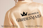 BRIDESMAID/BEST MAN BOX BRIDESMAID THANK YOU Maid of Honor Thank you BOX BRIDESMAID MUG card GOLD ROBE thank you gift box handmade soap MAKEUP BRUSH10