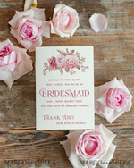 BRIDESMAID/BEST MAN BOX BRIDESMAID THANK YOU Bridesmaid Thank You Box Pink Blush satin robe maid of honor bath salt soap velvet box10